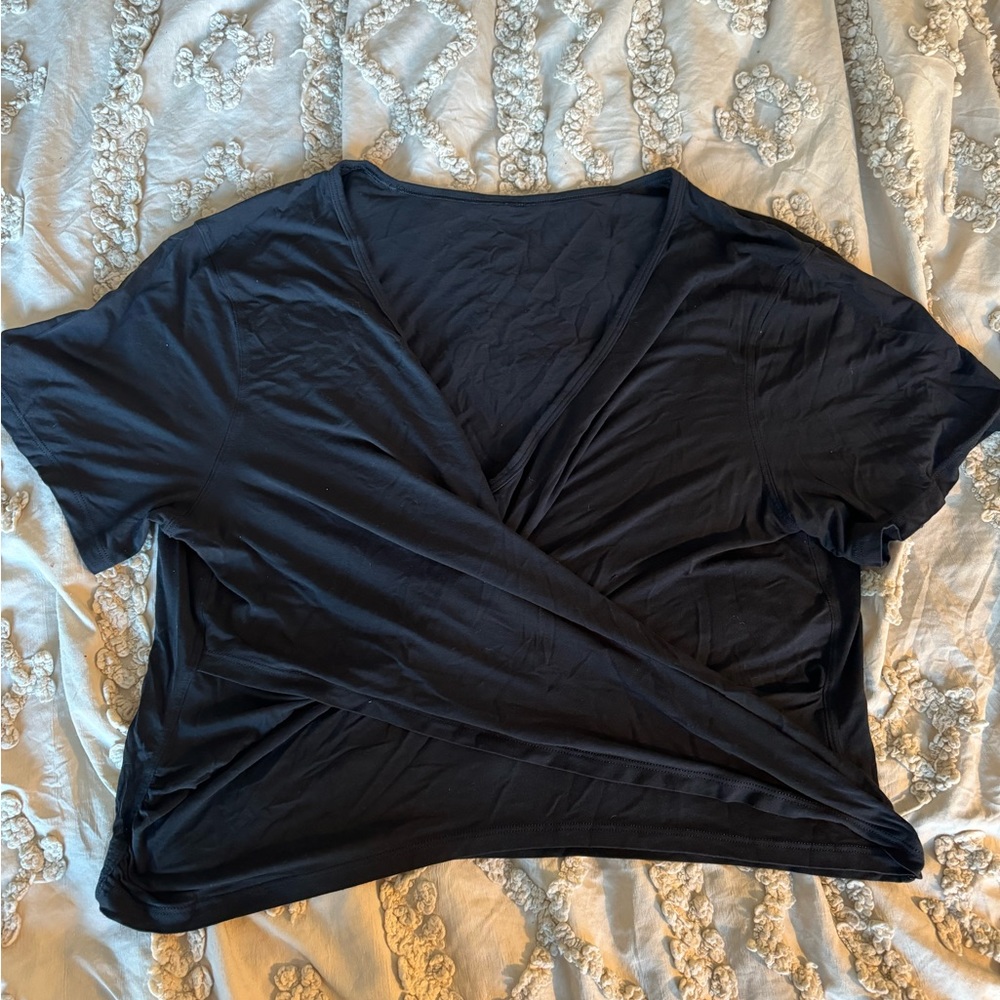 Lululemon Modal Blend Yoga Shirt Sz 14